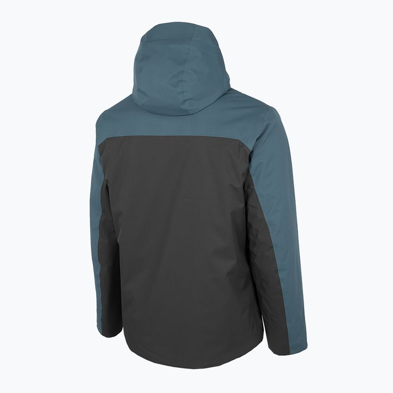 Куртка дощовик чоловіча 4F KUM060 teal 4