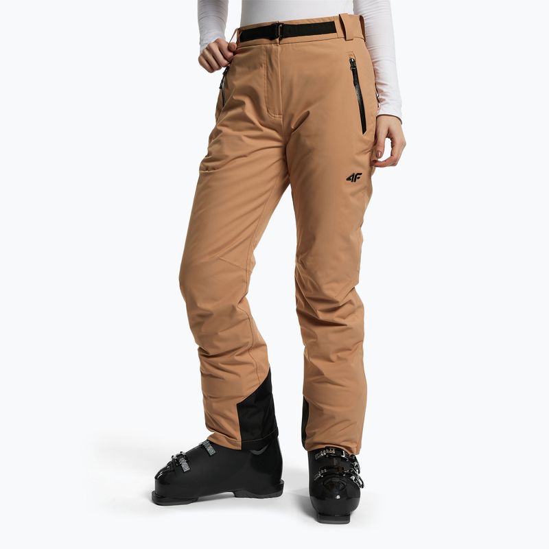 Штани лижні жіночі 4F SPDN006 light brown