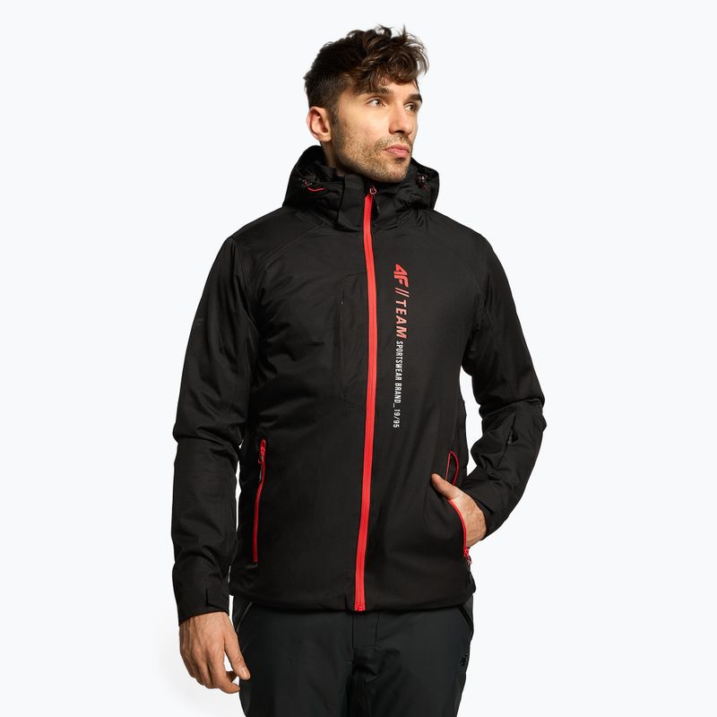 Куртка лижна чоловіча 4F KUMN003 deep black