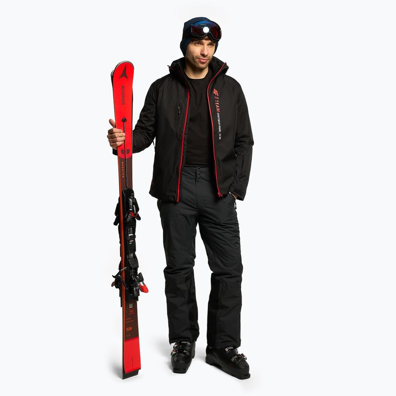 Куртка лижна чоловіча 4F KUMN003 deep black 2
