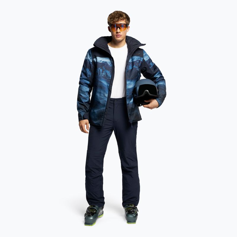 Куртка лижна чоловіча 4F KUMN006 multicolour 1 allover 2