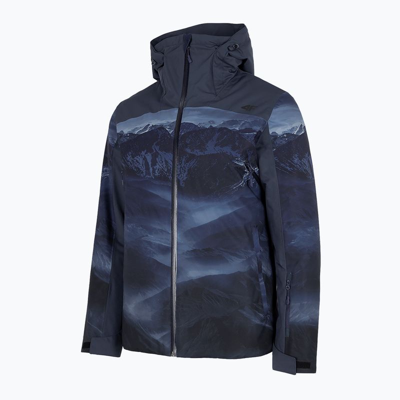 Куртка лижна чоловіча 4F KUMN006 multicolour 1 allover 11