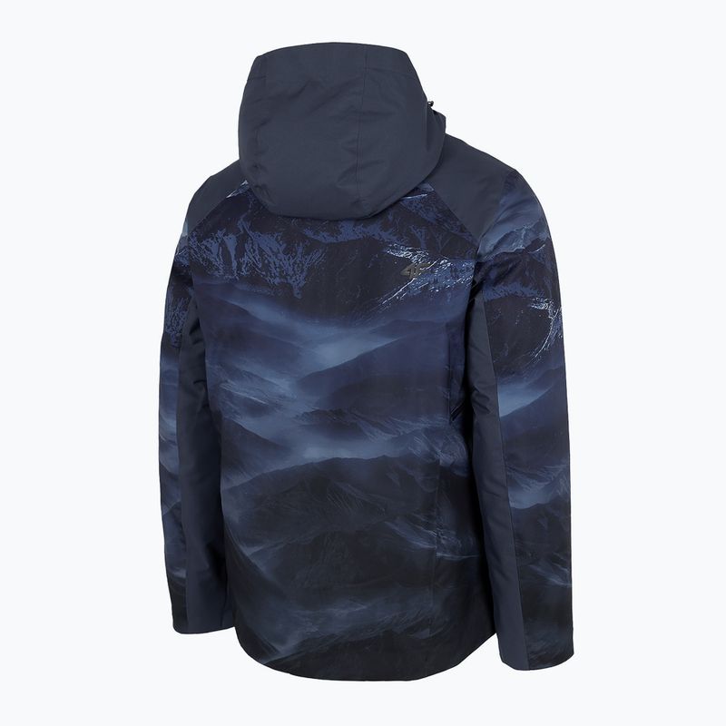 Куртка лижна чоловіча 4F KUMN006 multicolour 1 allover 12