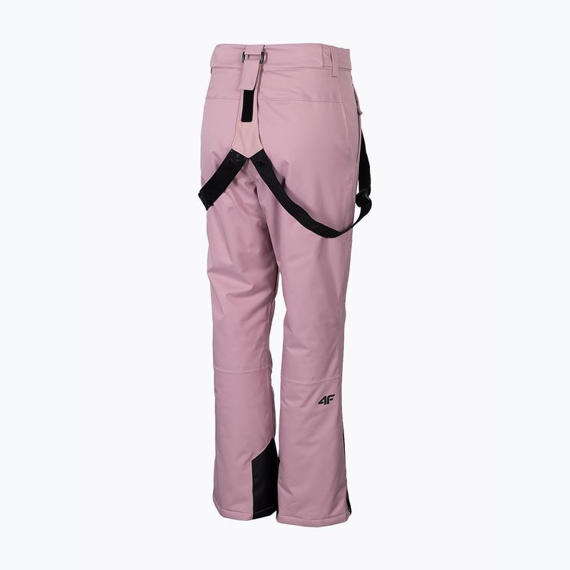 Штани лижні жіночі 4F SPDN002 dark pink 7
