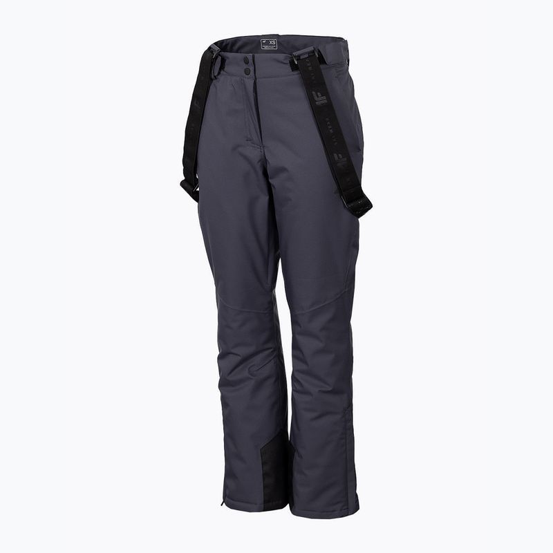 Штани лижні жіночі 4F SPDN002 dark/grey 6