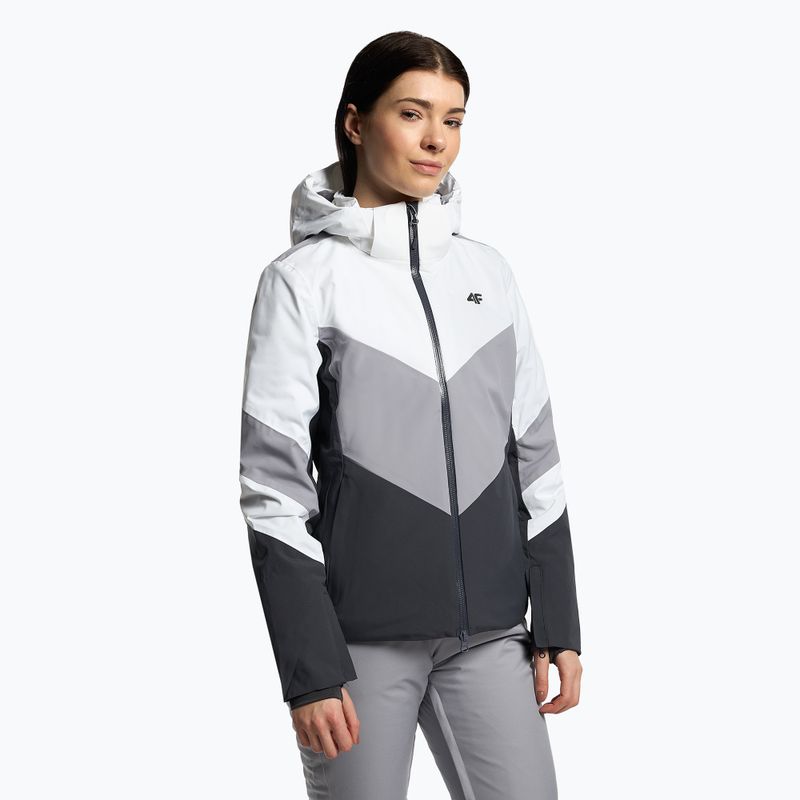 Куртка лижна жіноча 4F KUDN008 dark/grey