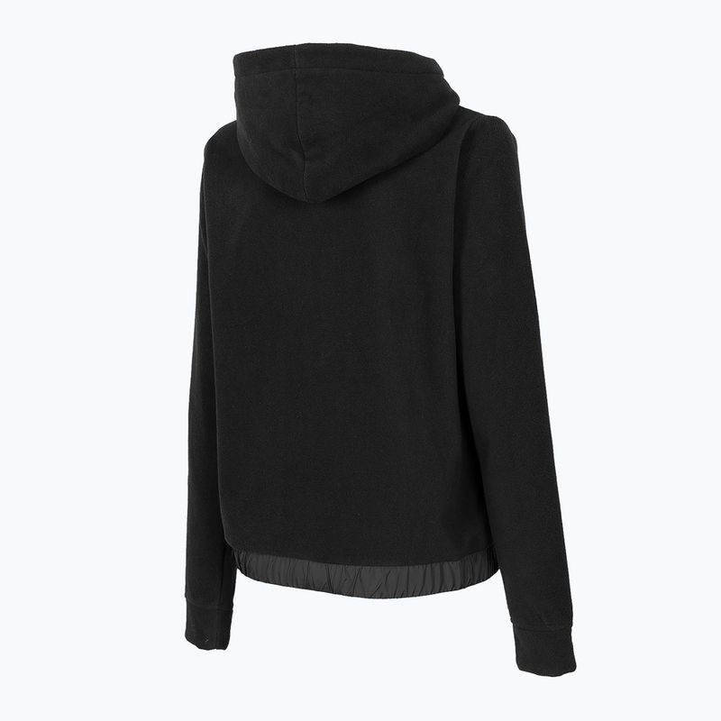 Кофта трекінгова жіноча 4F PLD013 deep black 3