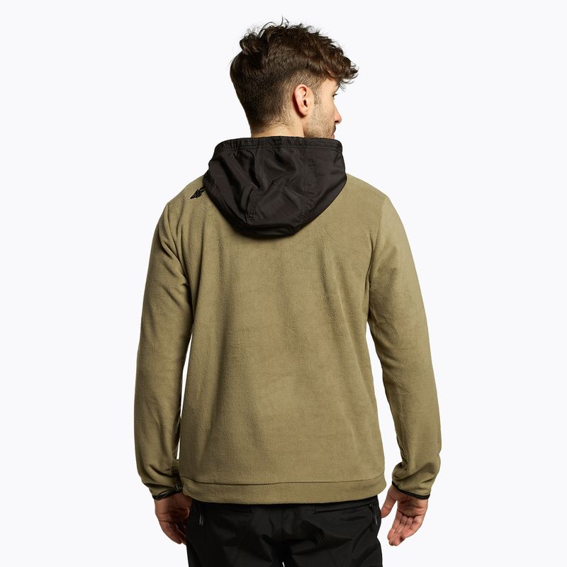 Кофта сноубордична чоловіча 4F PLM011 khaki 3