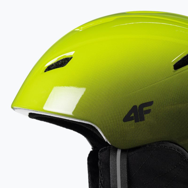 Шолом лижний дитячий 4F M016 canary green 6