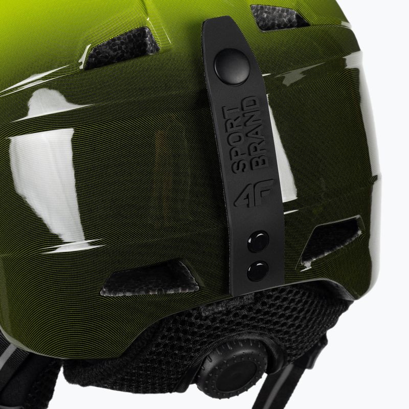 Шолом лижний дитячий 4F M016 canary green 7