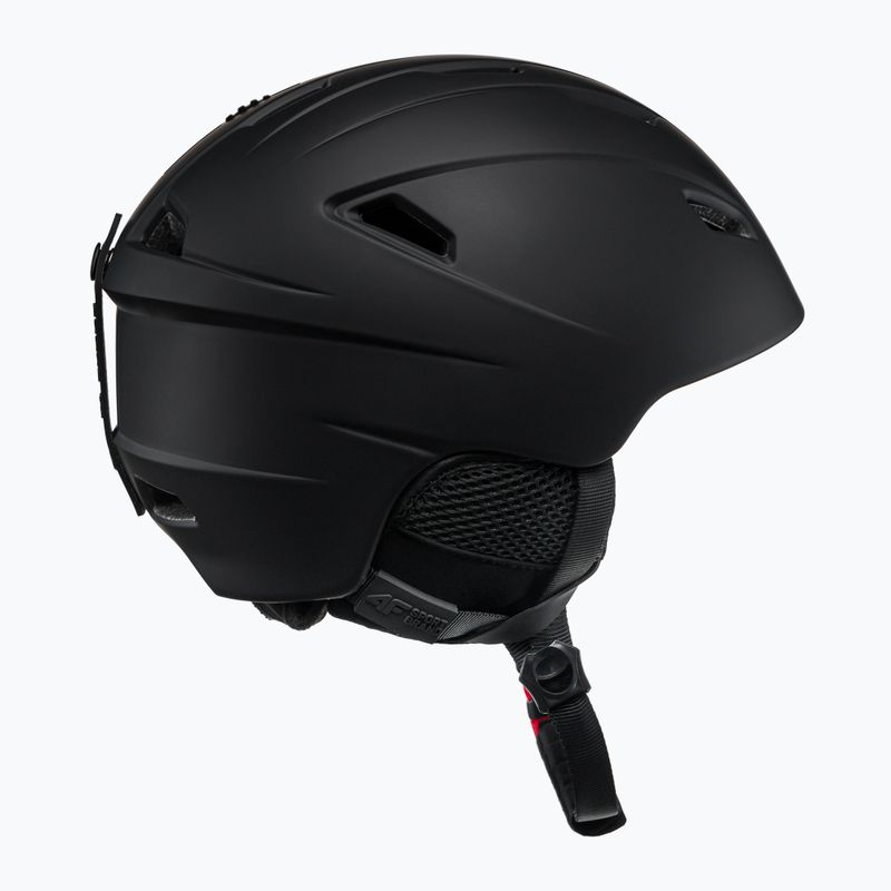 Шолом лижний чоловічий 4F KSM002 deep black 4