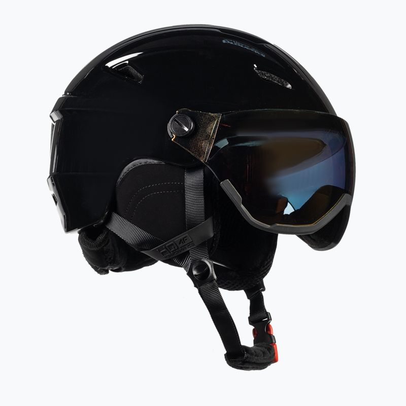 Шолом лижний жіночий 4F KSD001 deep black
