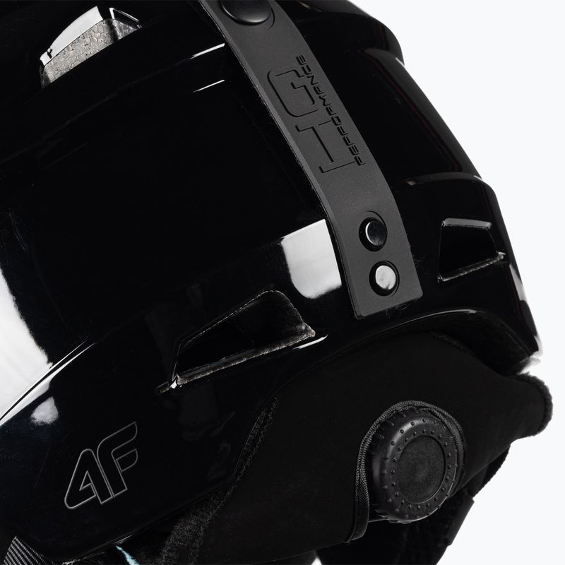 Шолом лижний жіночий 4F KSD001 deep black 7