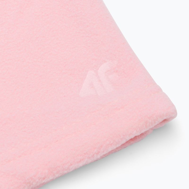 Шарф-хомут dziecięcy 4F U011 light pink 3