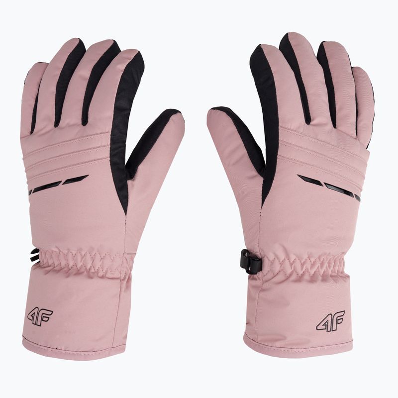 Рукавиці лижні жіночі 4F RED002 light pink 3