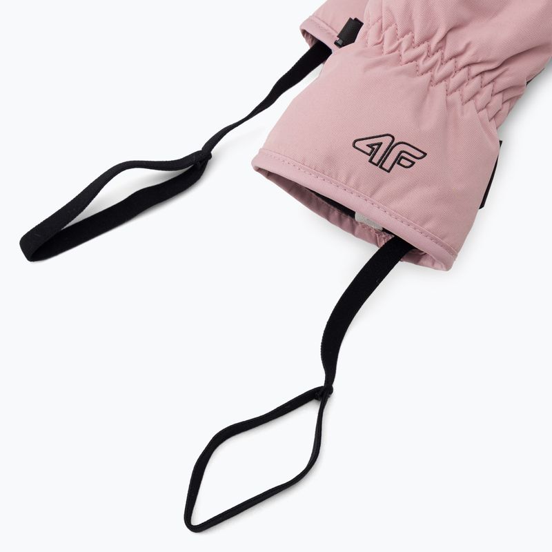 Рукавиці лижні жіночі 4F RED002 light pink 5