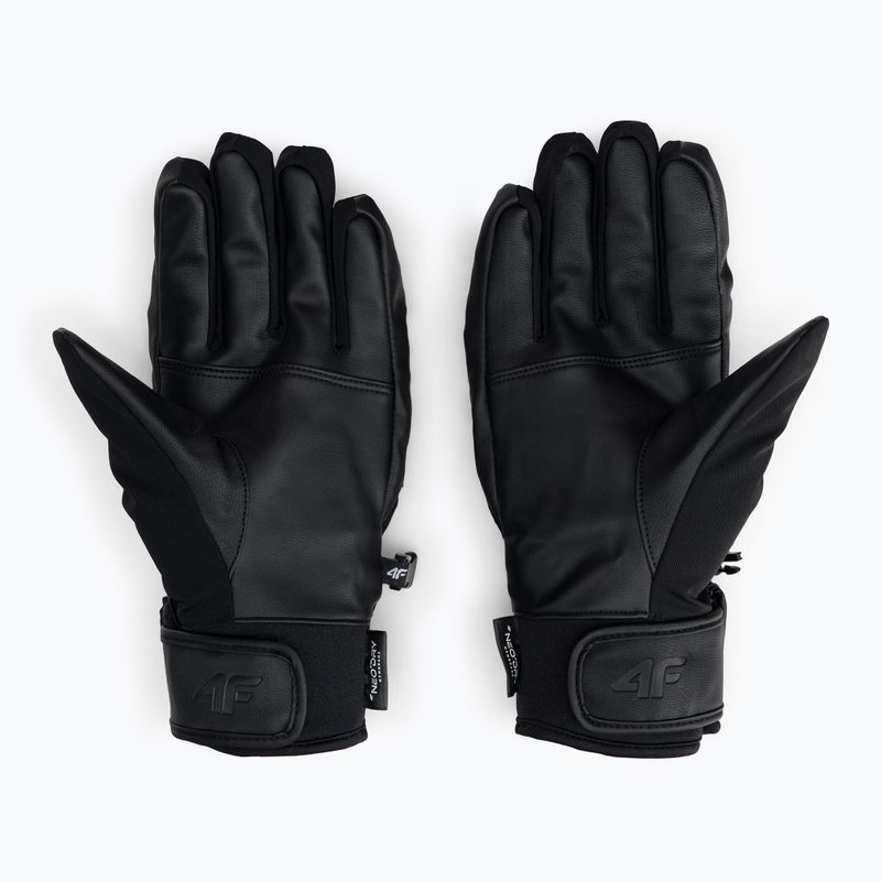 Рукавиці лижні чоловічі 4F REM003 deep black 2