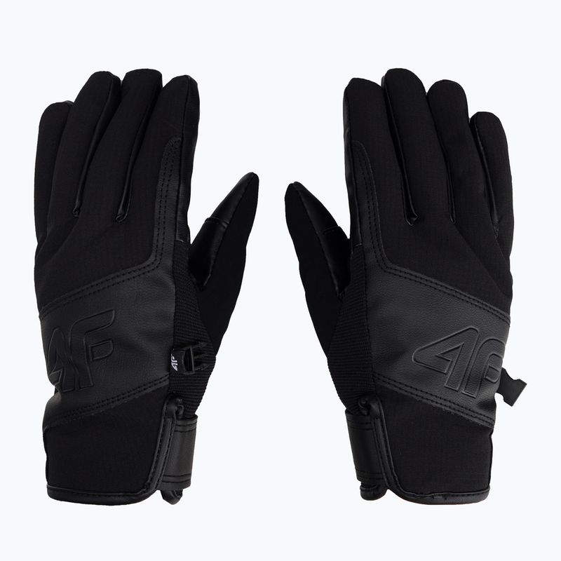 Рукавиці лижні чоловічі 4F REM004 deep black 3