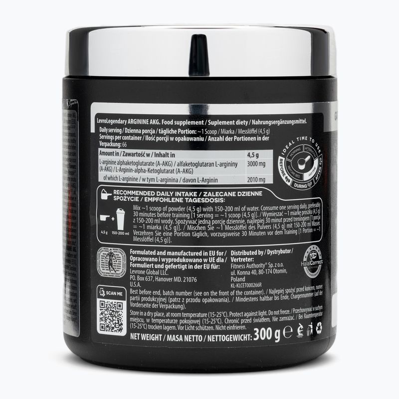 Амінокислоти Fitness Authority Levrone Legendary Arginine 300 г exotic 2