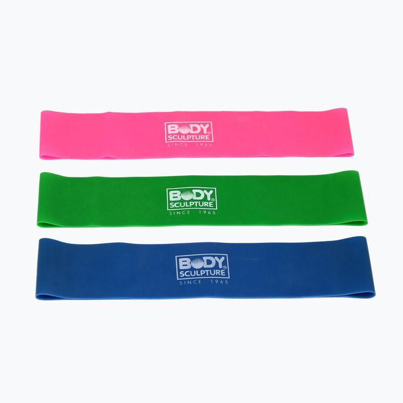 Стрічка опору Body Sculpture Bb 103 pink/green/blue 2