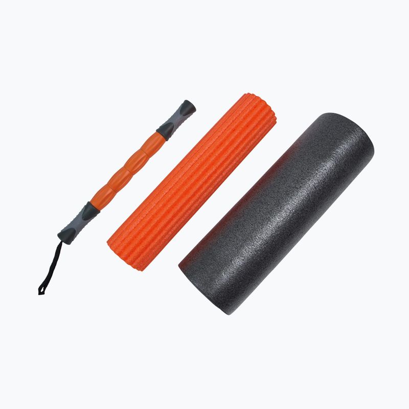 Валик для масажу Body Sculpture 3w1 BB 0231 black/orange 3