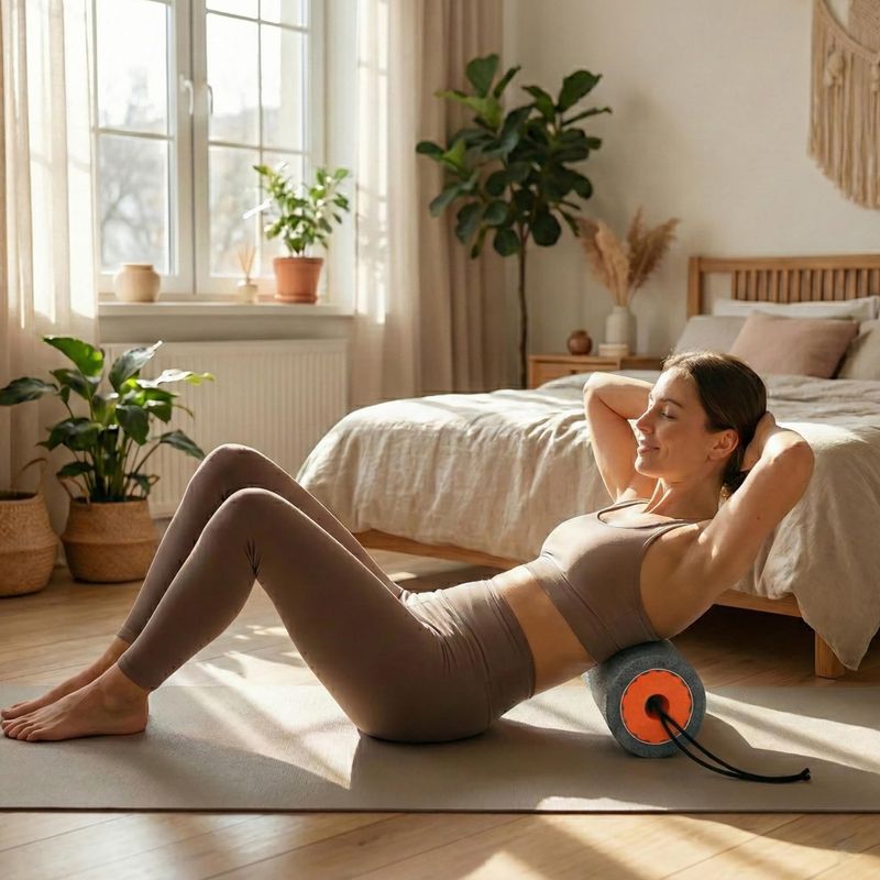 Валик для масажу Body Sculpture 3w1 BB 0231 black/orange 13
