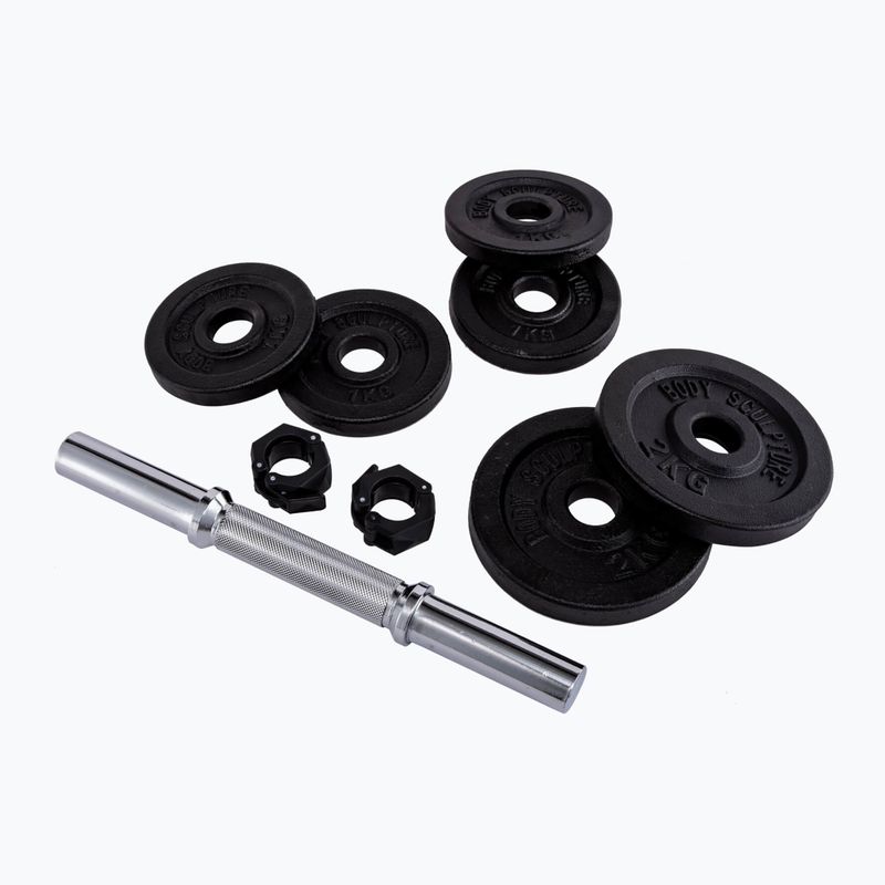 Гантеля регульована Body Sculpture Bw 780Lx1 10 kg black 2