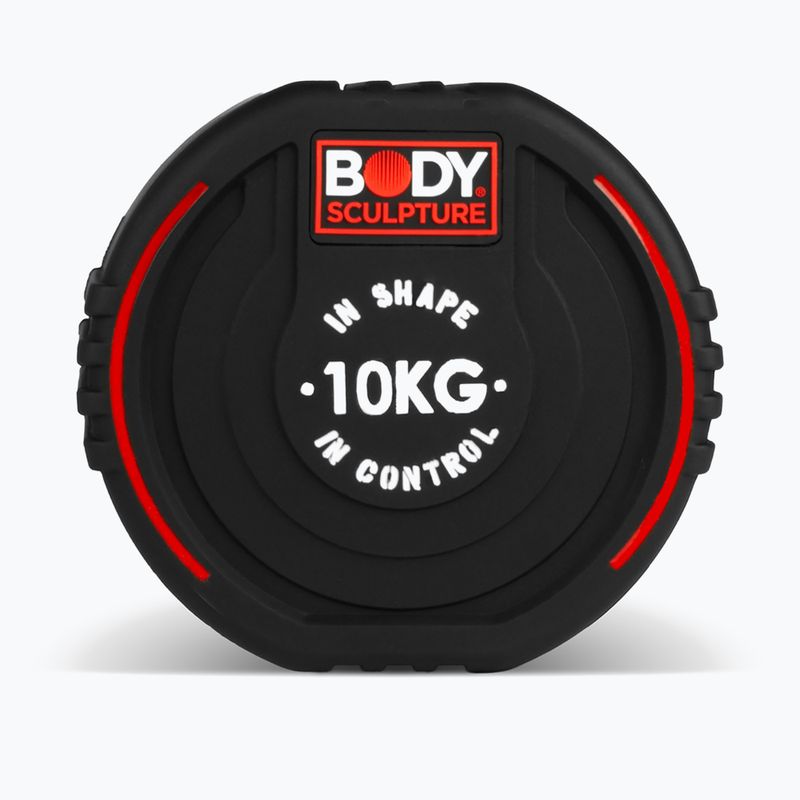 Гантеля гумова Body Sculpture TPU BW 133 10 kg black 4
