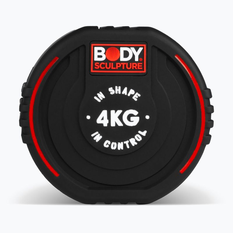 Гантеля гумова Body Sculpture TPU BW 133 4 kg black 4