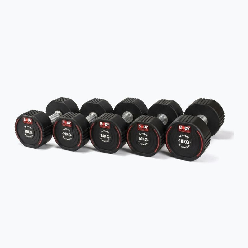 Гантеля гумова Body Sculpture TPU BW 133 8 kg black 8