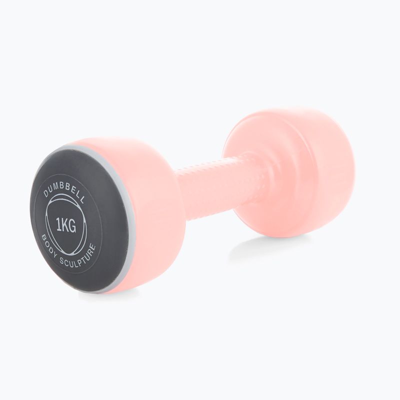 Гантелі вінилові Body Sculpture Smart Bw 108D peach 3