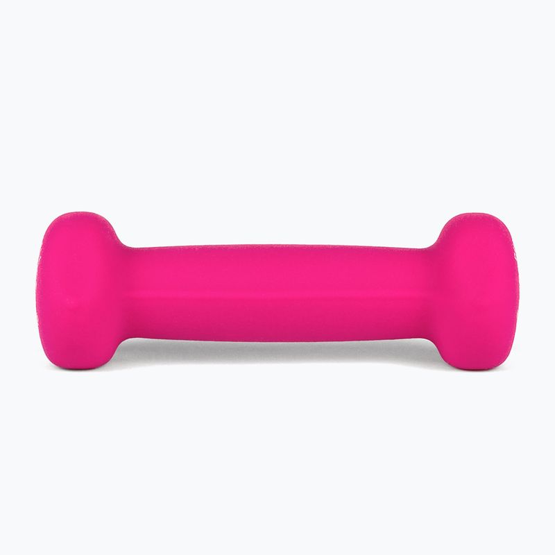 Гантеля гумова Body Sculpture BW 513 z PVC 1 kg pink 2