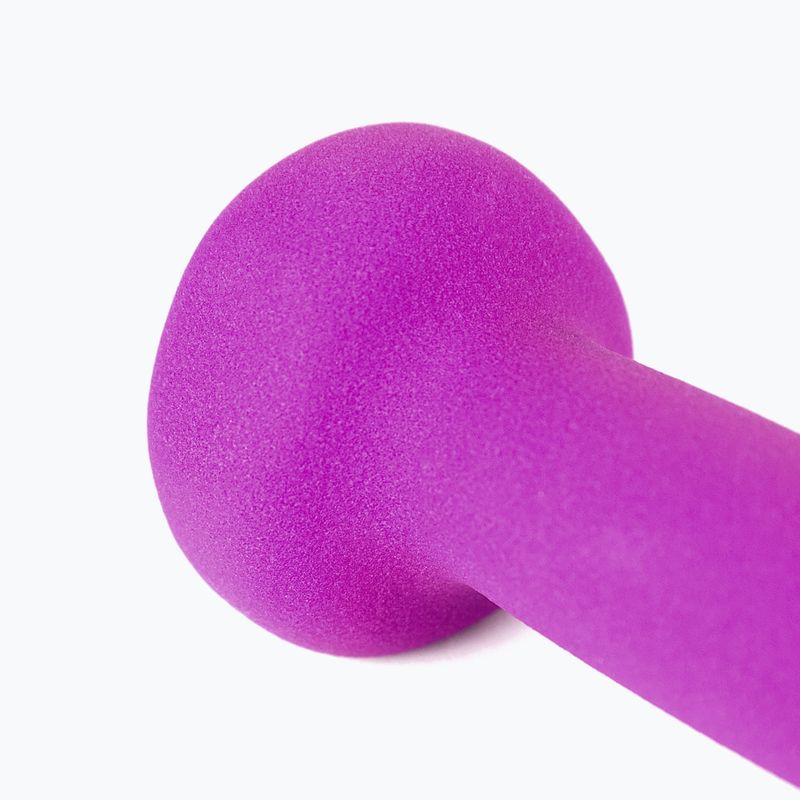 Гантеля гумова Body Sculpture BW 513 z PVC 2 kg purple 6
