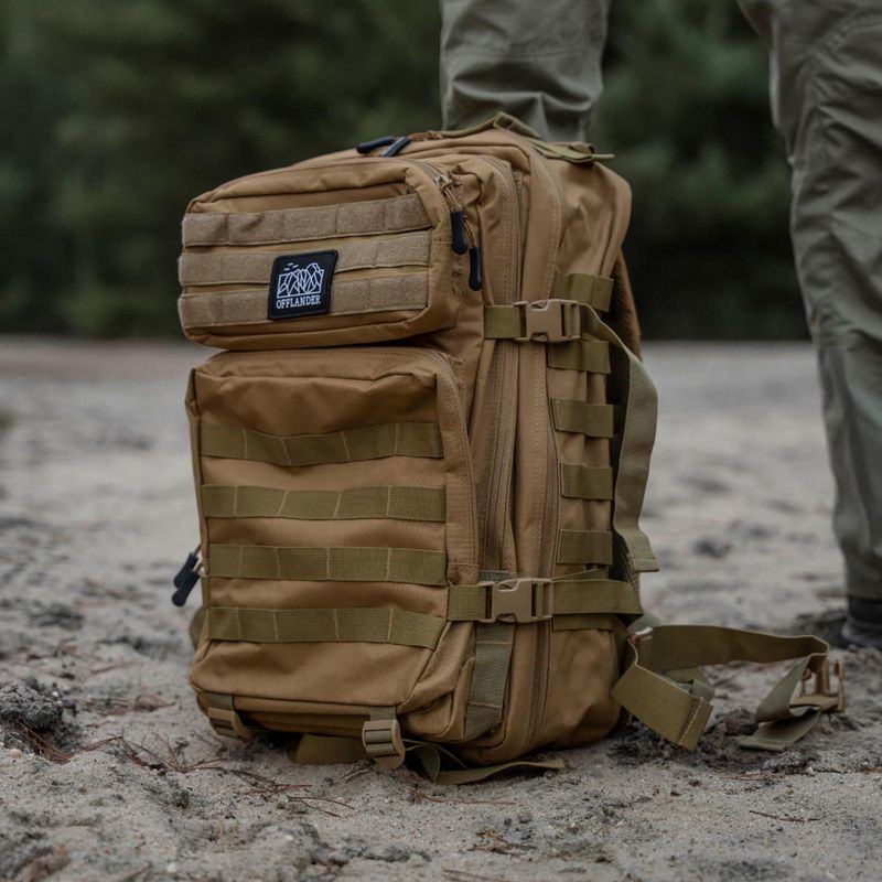 Рюкзак туристичний OFFLANDER Survival 43 l khaki 6
