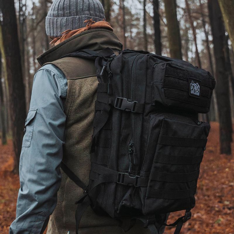 Рюкзак туристичний OFFLANDER Survival 43 l black 8