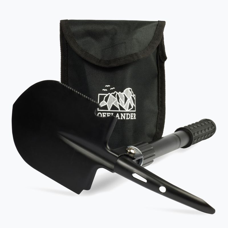 Лопатка саперна OFFLANDER 4w1 Small black 6