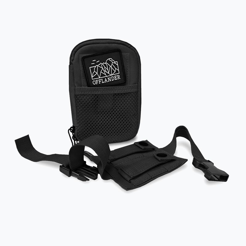 Тактична сумка Offlander Molle z rzepem na dokumenty black 3