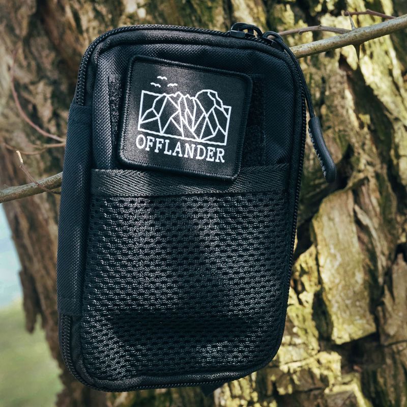 Тактична сумка Offlander Molle z rzepem na dokumenty black 8