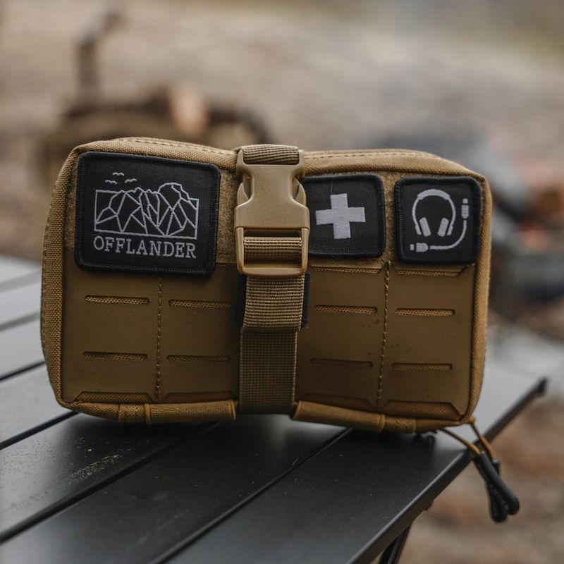Тактична сумка OFFLANDER Molle Powerbank 1 l khaki 4