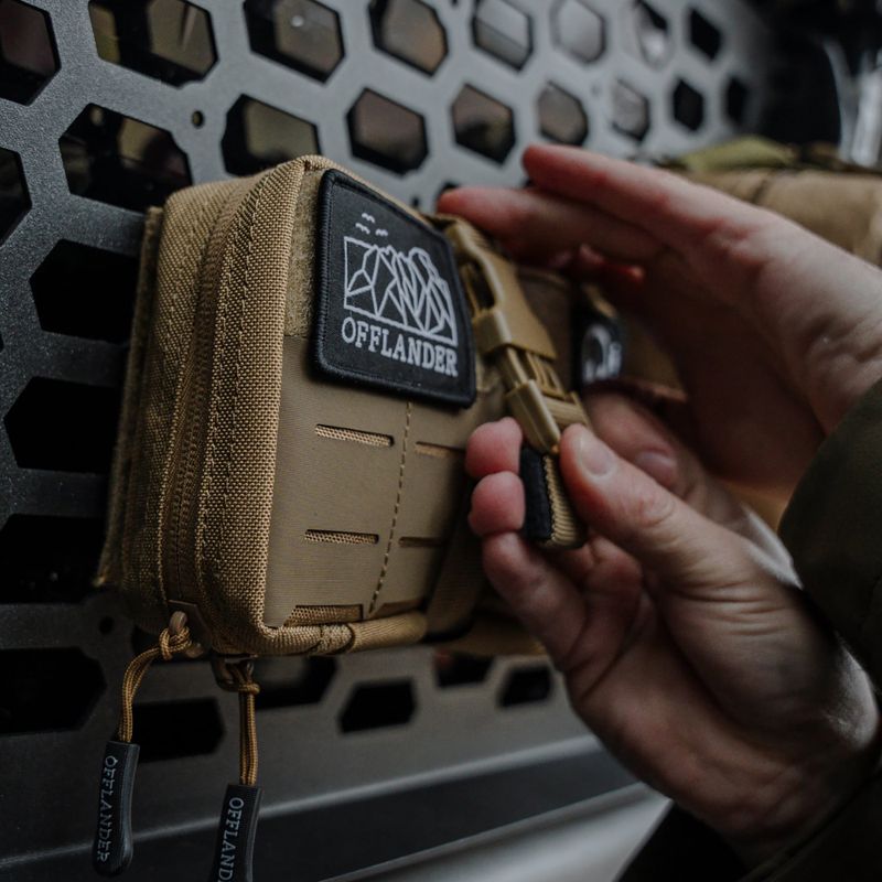 Тактична сумка OFFLANDER Molle Powerbank 1 l khaki 7