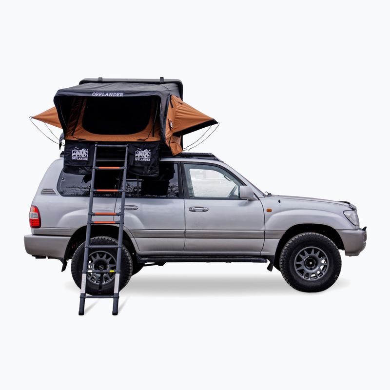 Намет даховий двомісний OFFLANDER Fold 2 Grizzly beige/brown 3