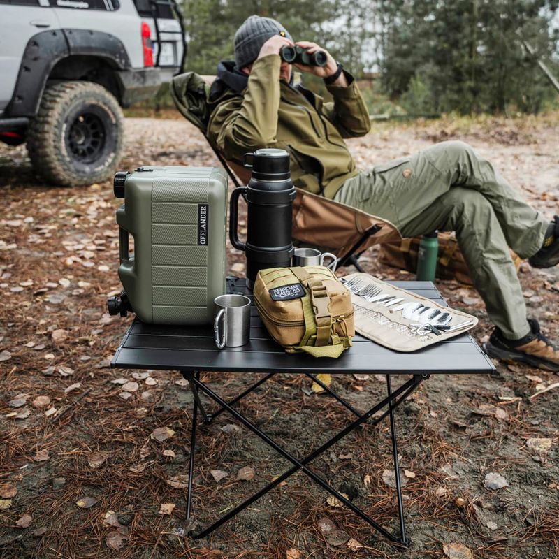 Складаний туристичний стіл OFFLANDER чорний 7