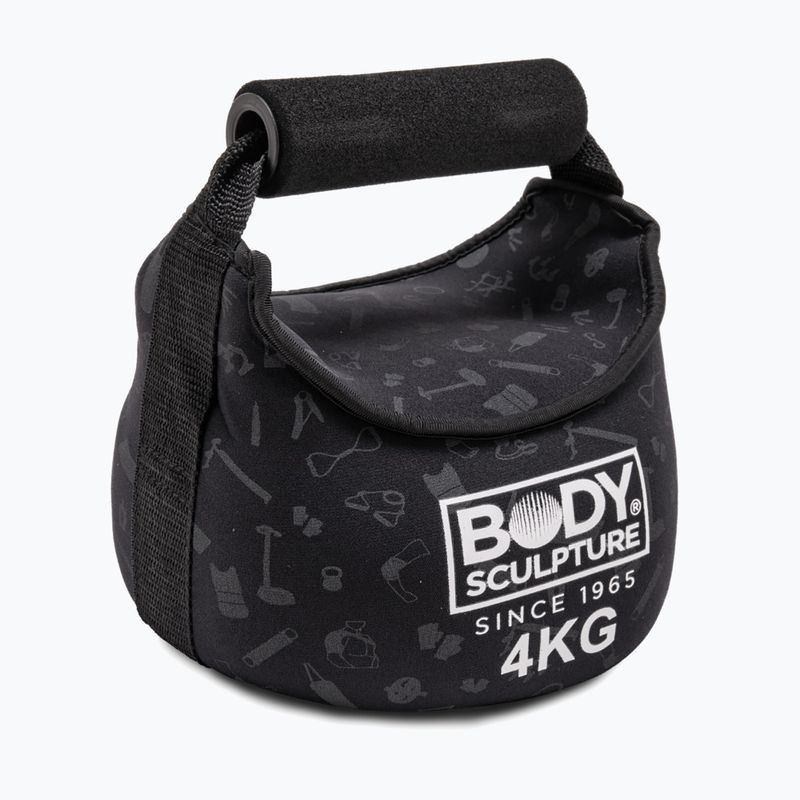 Гиря Body Sculpture Soft Bw 134 4 kg black 2