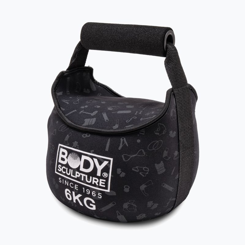Гиря Body Sculpture Soft Bw 134 6 kg black 2