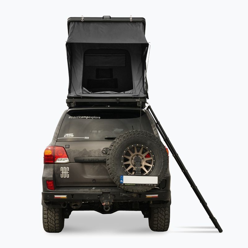 Намет даховий двомісний OFFLANDER Triangle Slim Wolf black 4