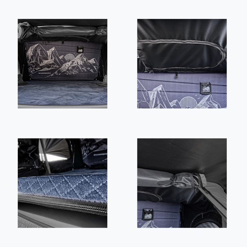 Намет даховий двомісний OFFLANDER Fold 2 Wolf gray 8