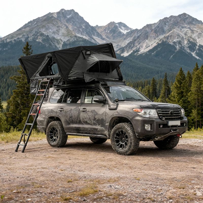 Намет даховий двомісний OFFLANDER Fold 2 Wolf gray 14