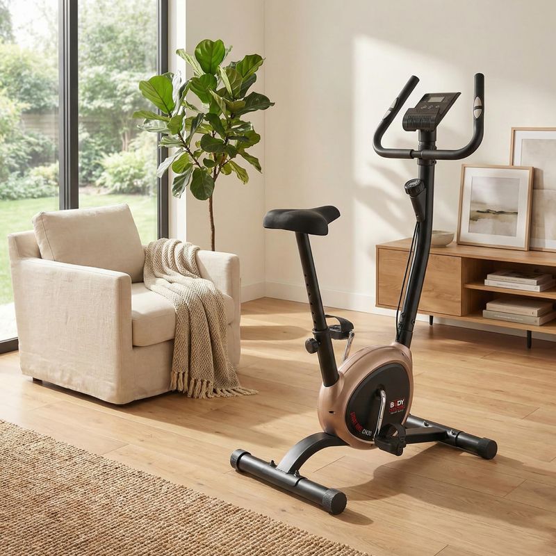 Велотренажер вертикальний Body Sculpture Bc 1430Gd black 10