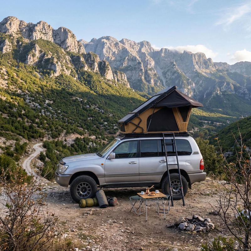 Намет даховий двомісний OFFLANDER Tomahak 3.1 brown/black 8