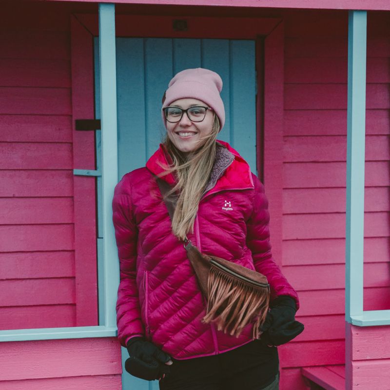 Шапка зимова Offlander Off_Cacc_60 pink 2